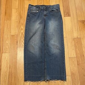 U.S. Polo Assn. Dark Blue Wide Leg Jeans